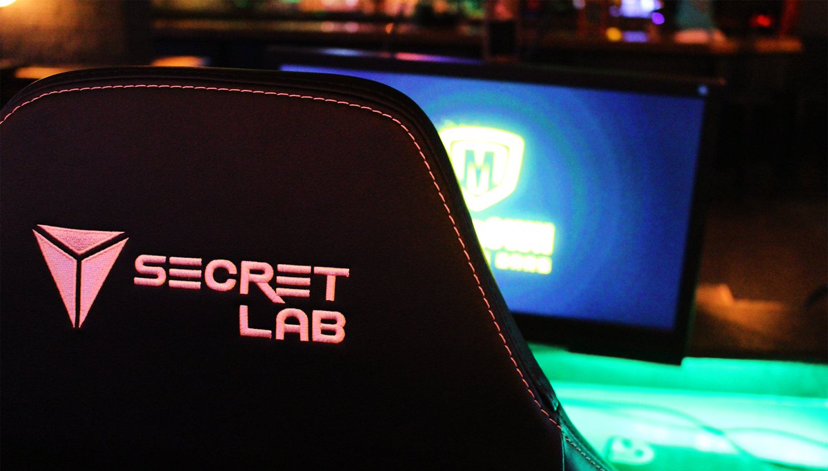 MeltdownLondon's tweet photo. We're happy to announce we've fitted out our PC area with the gold-standard of gaming chairs from our partners at @secretlabchairs !
Sit back, relax, and enjoy unparalleled comfort and support while you get the games in, whether it be League, DoTA or CS:GO! #titan #omega2020 https://t.co/4ygWKtNfrZ