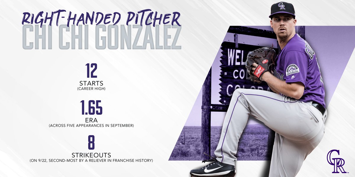 Rockies's tweet photo. Chi Chi finished strong like his Cuban coffee ☕️
#2019RoxNotes https://t.co/Fw9lAL4kkL