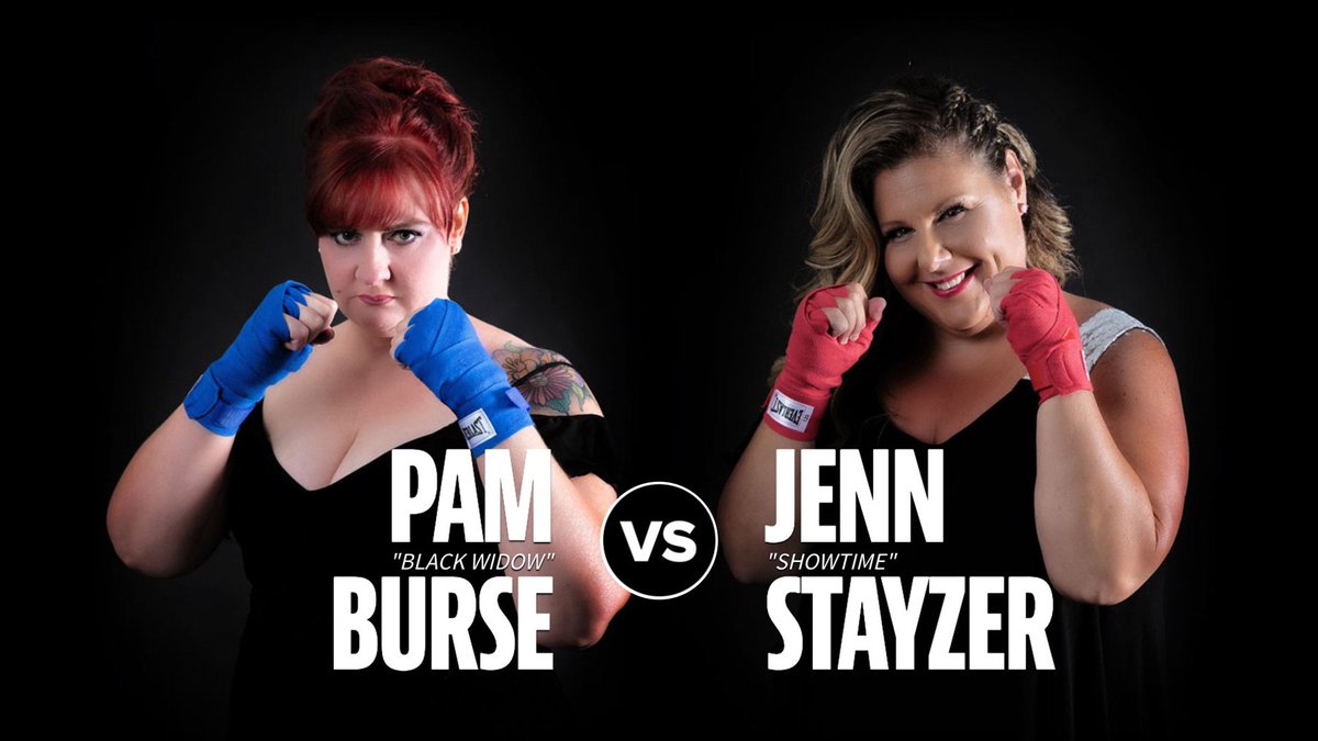 Is the “Black Widow” poised to claim another victim or will “Showtime” steal the limelight and bring the curtain down on her opponent?”

PAM "BLACK WIDOW" BURSE
vs.
JENN "SHOWTIME" STAYZER

pearlgloves.ca/fightcard#Pam-…