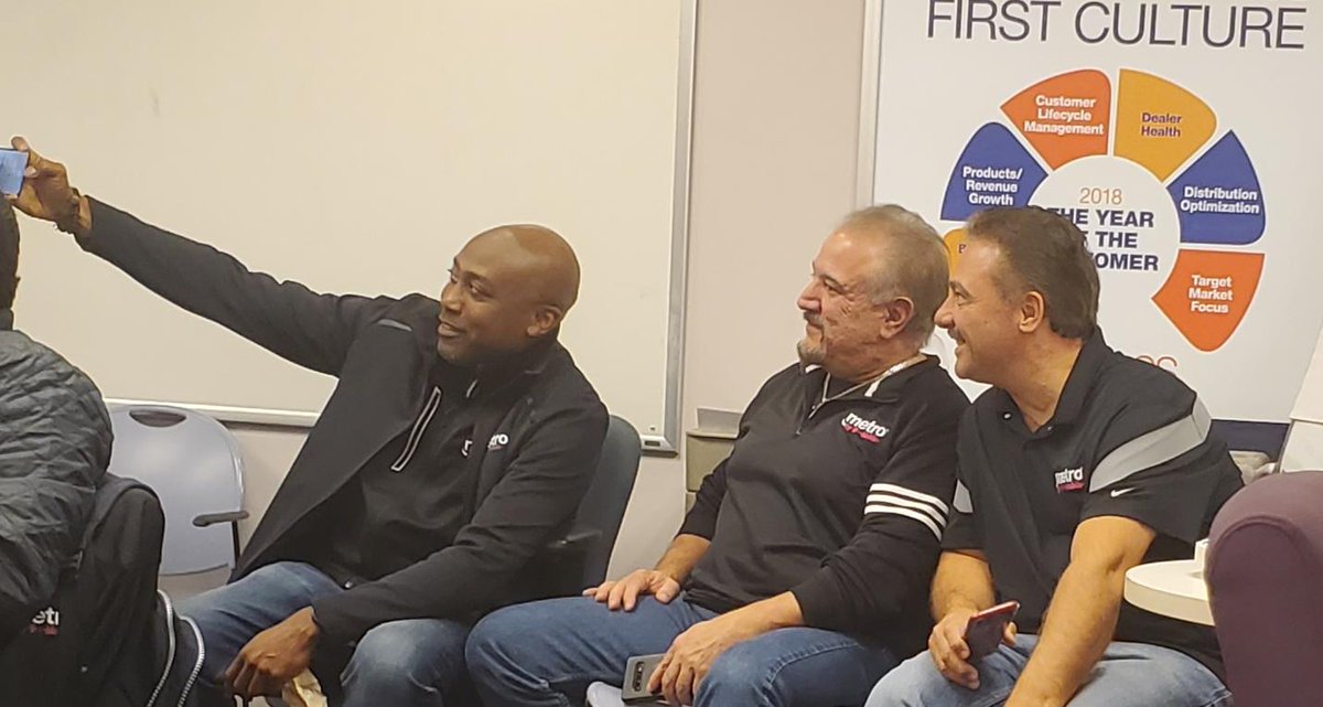Michael Lambiaso (@lambiasomichael) on Twitter photo Managers meeting in Hawthorne. Busted, swipe left....when someone catches the selfie in action
<a href="/GKoumbiadis/">George Koumbiadis</a> <a href="/JulienAncion/">Julien Ancion</a> <a href="/TamekaDaste/">Tameka Daste</a> Managers meeting in Hawthorne. Busted, swipe left....when someone catches the selfie in action
<a href="/GKoumbiadis/">George Koumbiadis</a> <a href="/JulienAncion/">Julien Ancion</a> <a href="/TamekaDaste/">Tameka Daste</a>