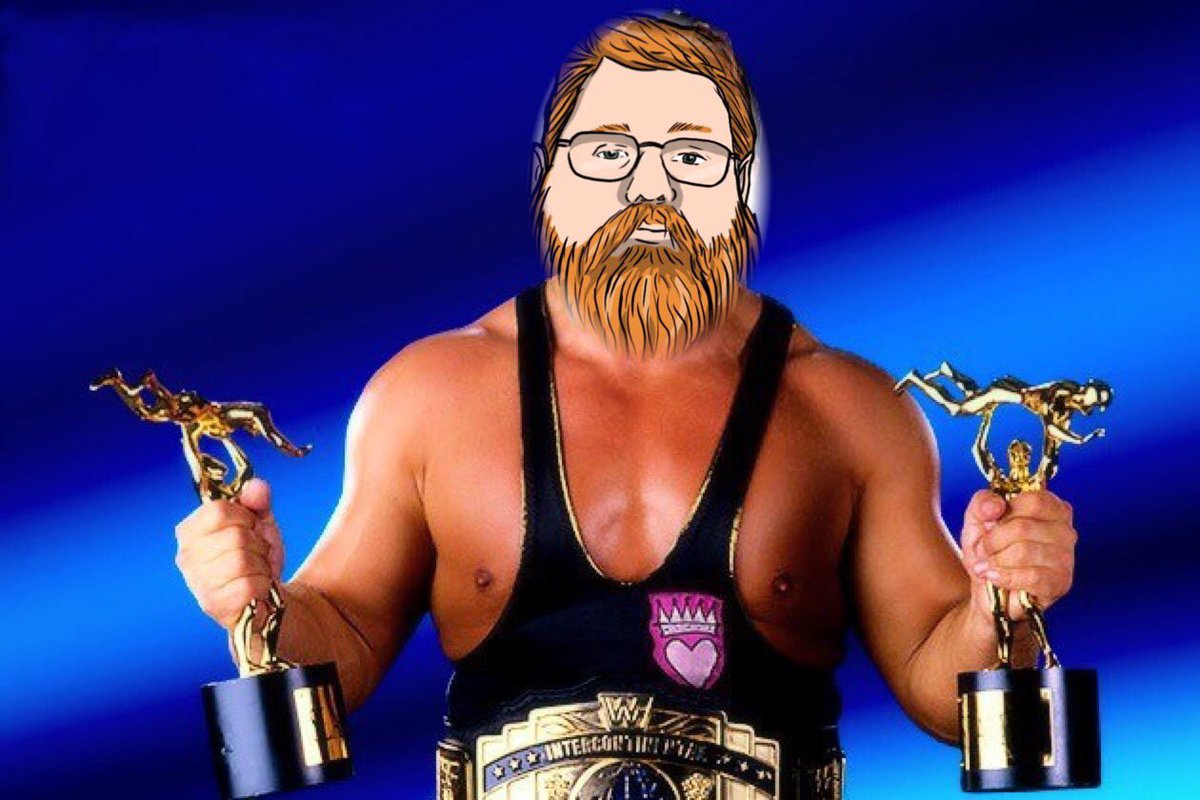 doingthefavor's tweet image. Everyone go vote us for “Best Newcomer” and “Best Comedy” in the #WrestlingPodcastAwards🏆 #Legwork #2Time