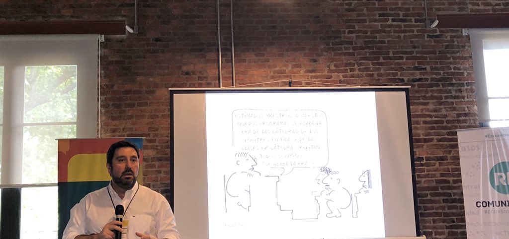 El proceso de transformación en la disciplina está en cómo hacer más fácil la adopción de cambios de comportamientos para ser la organización que queremos ser <a href="/dlaino/">Daniel Laino</a> #CumbreUy2019