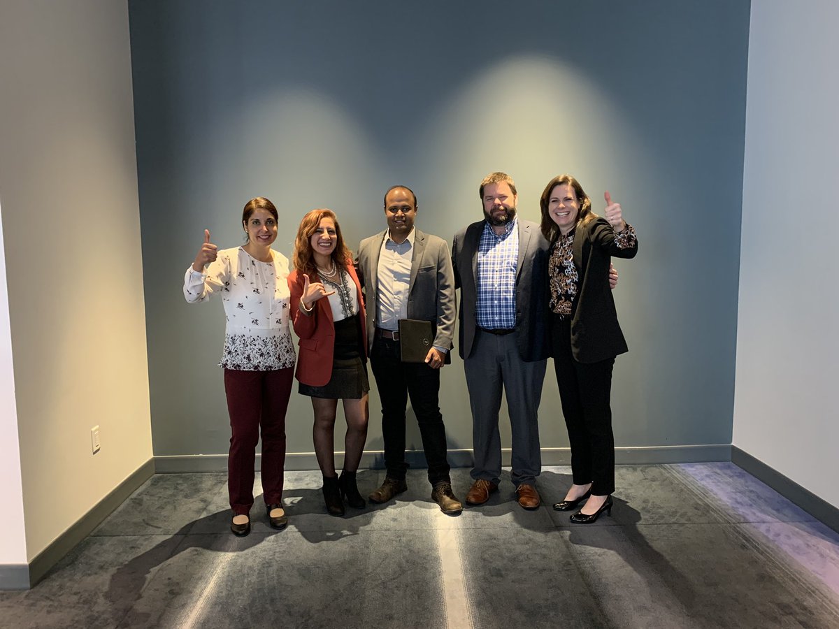 After 9 months of hard work, finally presented our PSS-Specialty project👍🏻. Big thank you to our Exec. Sponsors <a href="/jsalerno10/">John Salerno</a>, Kim Tsakalos &amp; our Presales Leadership for choosing us to be part of Class2019 exSEllence Prog. It was an amazing experience! <a href="/dunfee16/">Matt Dunfee</a> <a href="/hegazyy_mohamed/">Mohamed Hegazy</a>