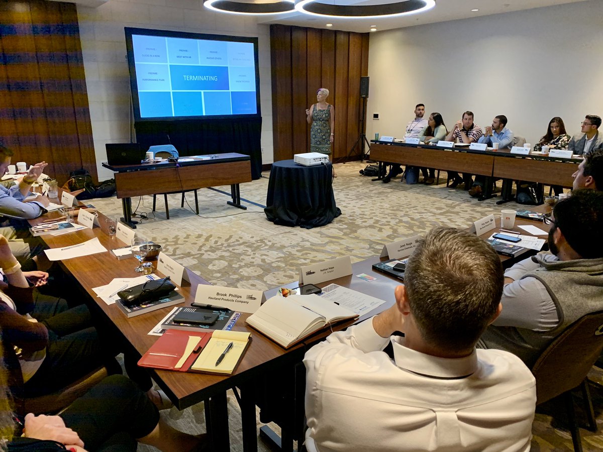 Glaser_Matt's tweet photo. @NACD_RD Emerging Leaders having fantastic leadership discussions with @MichaelSSpeaks https://t.co/9QQVe2fcxE
