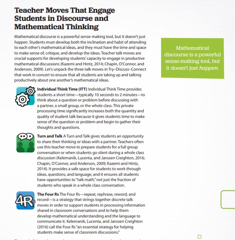 CurriculumAssoc's tweet photo. Want to learn more about teacher moves that engage students in discourse and mathematical thinking? Visit: https://t.co/96TEf6v551 #MathShouldntBeQuiet https://t.co/i5EZBnbcbF