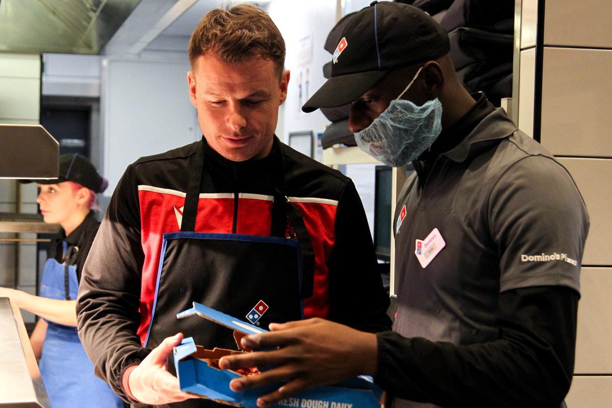 chorleyfc's tweet photo. A few pictures and a rundown of the first team squad's recent VISIT to @Dominos_UK..

➡️ https://t.co/Uj83Ez6wzZ

Videos on the way tomorrow 😁
📸 @JoshVosper https://t.co/MVLv9xzh0D