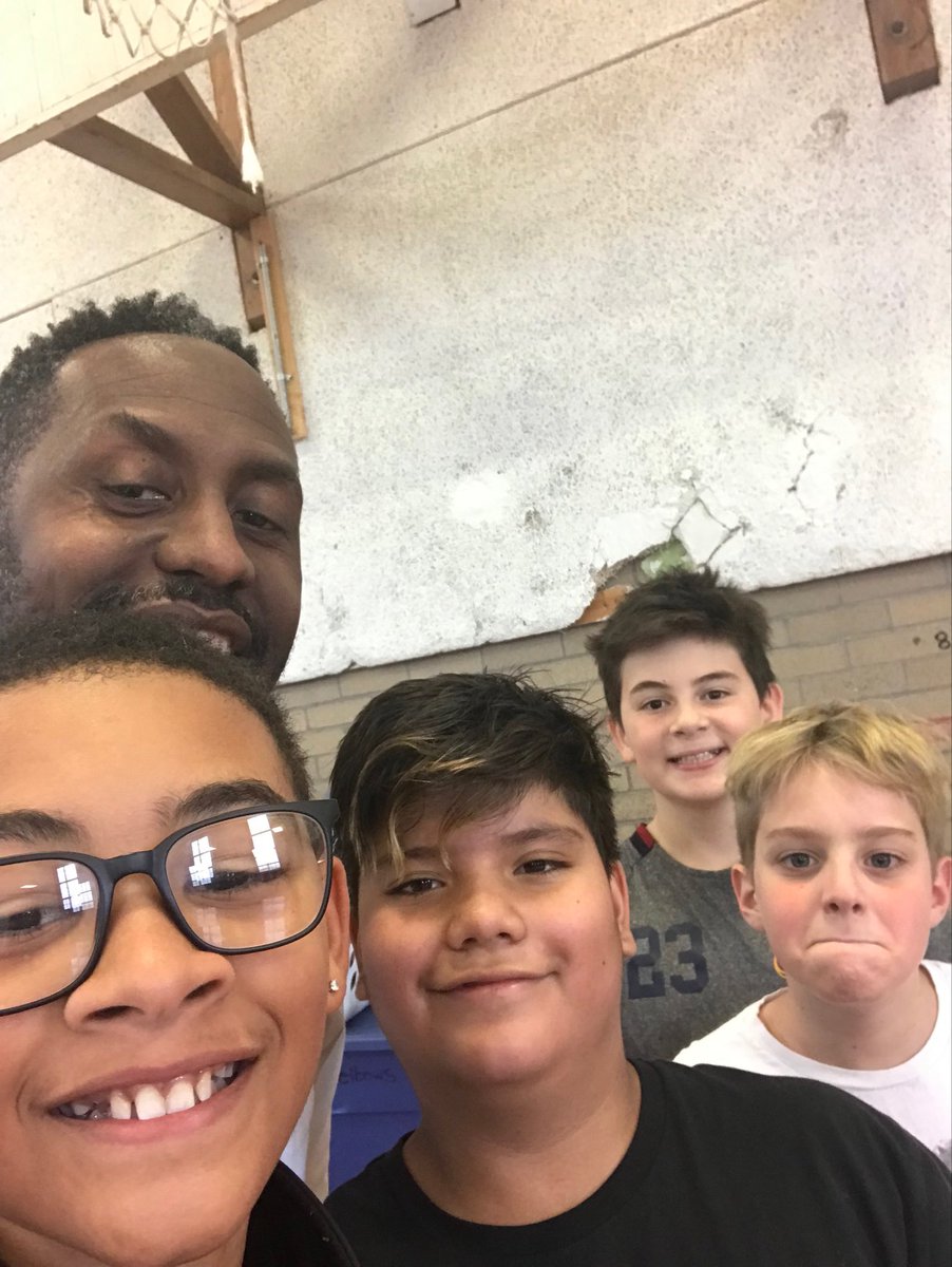 Great time yesterday with my WPBS Winners playing hoops with Mr. Young during lunch &amp; recess!! Great job boys!!!