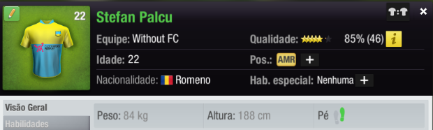 withoutfc1's tweet photo. Mais uma contratação para o ataque do flanco direito com o jovem Stefan Palcu #withoutfc #gowithout #topeleven https://t.co/L6ZvuLtFDw