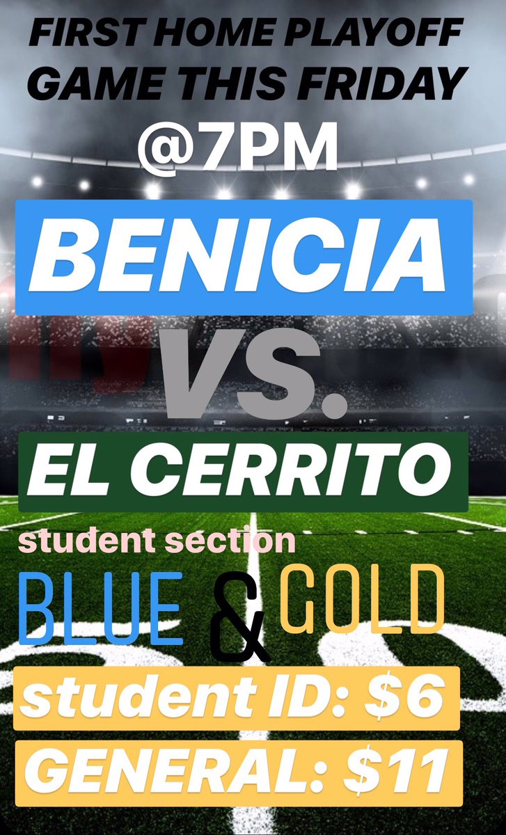 First home playoff game this Friday‼️