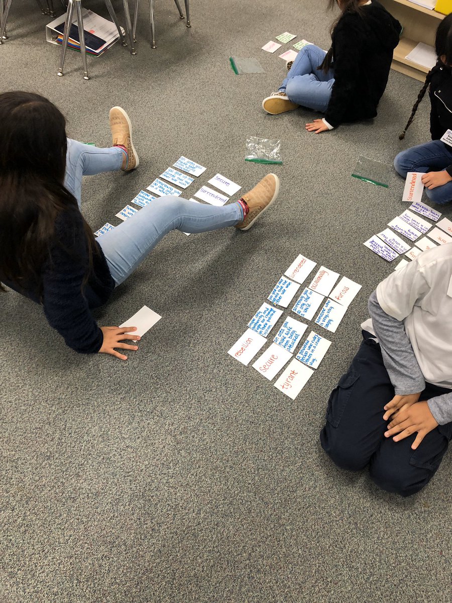 lobravo1's tweet photo. Using a couple of the activities/tech I learned last week in PLC and our Tech Mtg. Using #padlet for an inferencing writing activity and match the word for vocabulary centers. https://t.co/K0j6fnD1LG