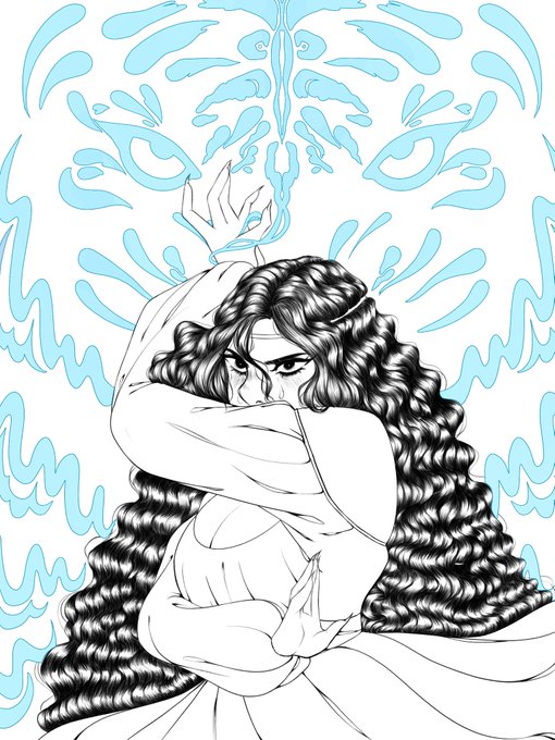 the hair... killed me but it was worth it 😭✨ 