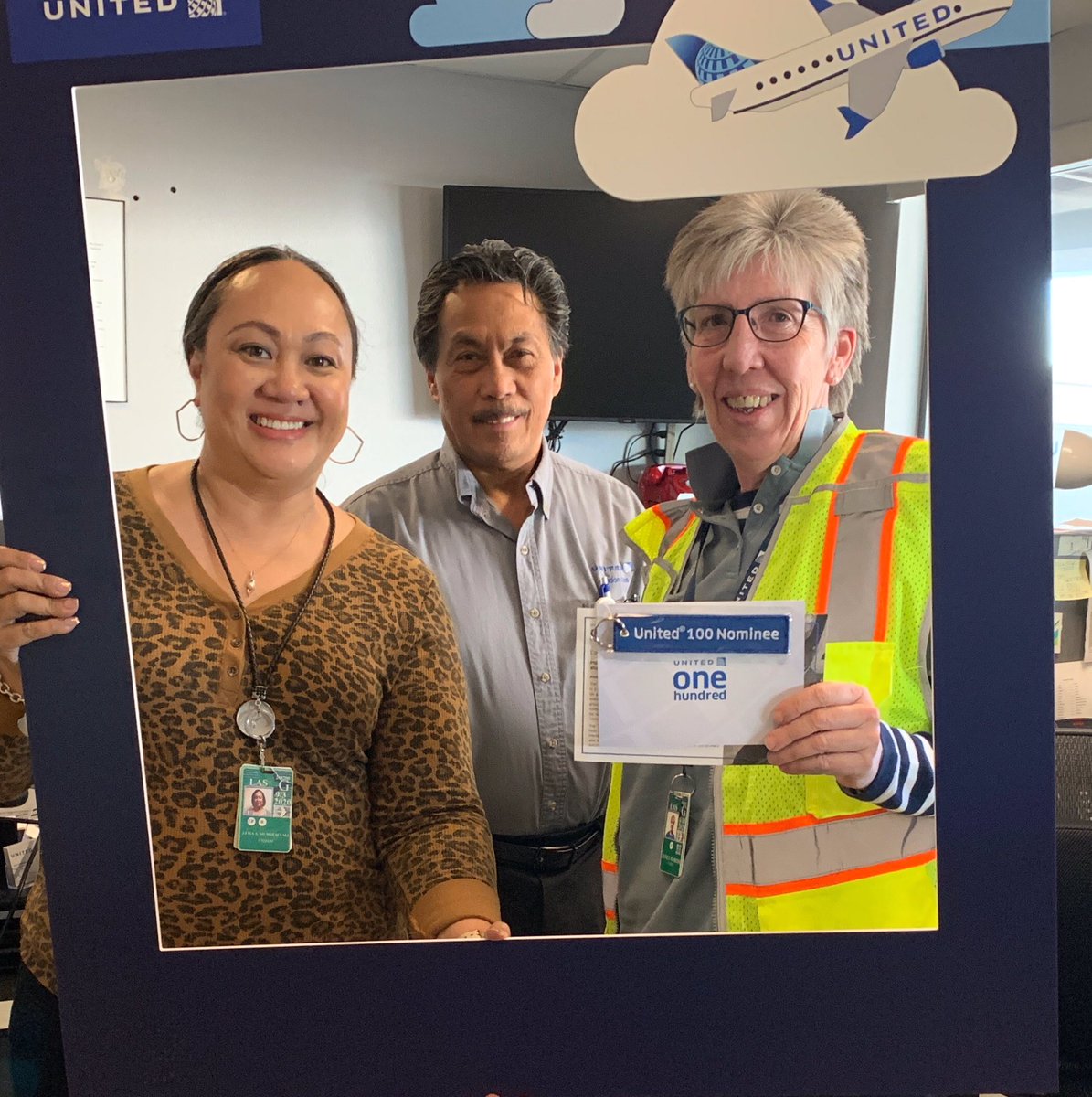 Another one of our LAS SOR Team member with a UA100, congratulations Janet!