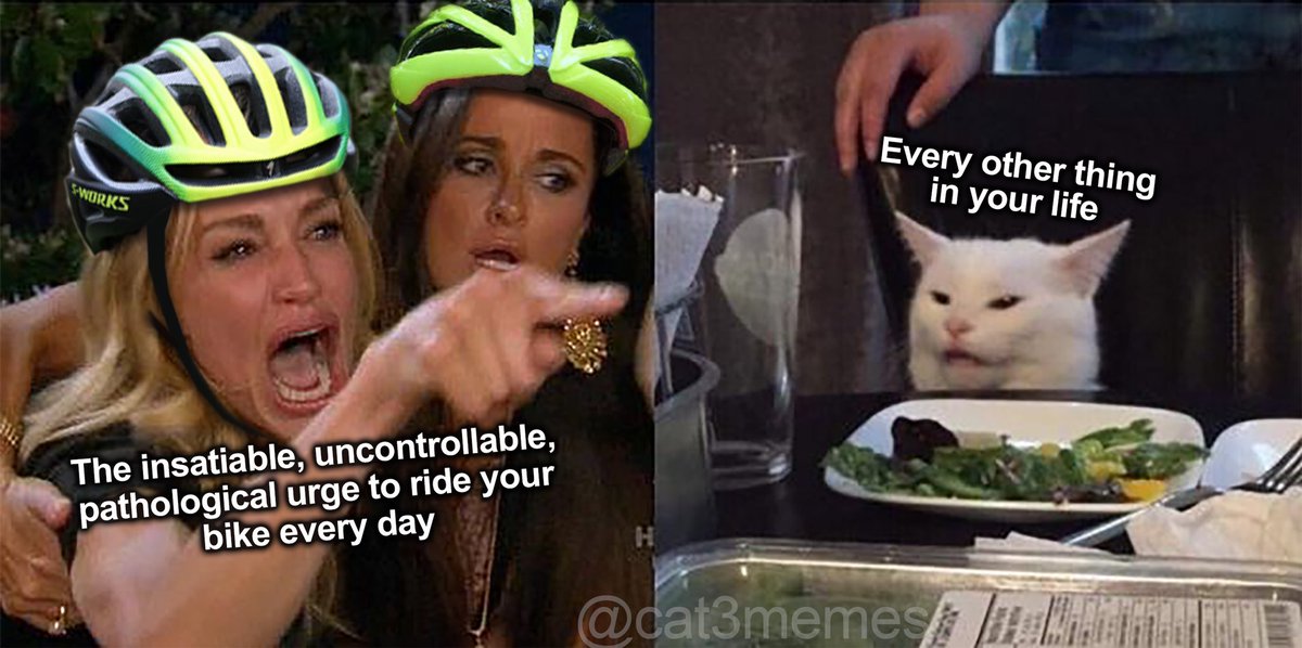 STOP YELLING AT ME! ##cycling #roadbike #bikerace #cyclinghumor #cyclingmeme #bikememe #criterium #cyclocross #sockdoping #messlife #fixie #strava #outsideisfree #kitgrid #trainingpeaks #gozwift #cat3 #cat4 #cat5 #cat3memes