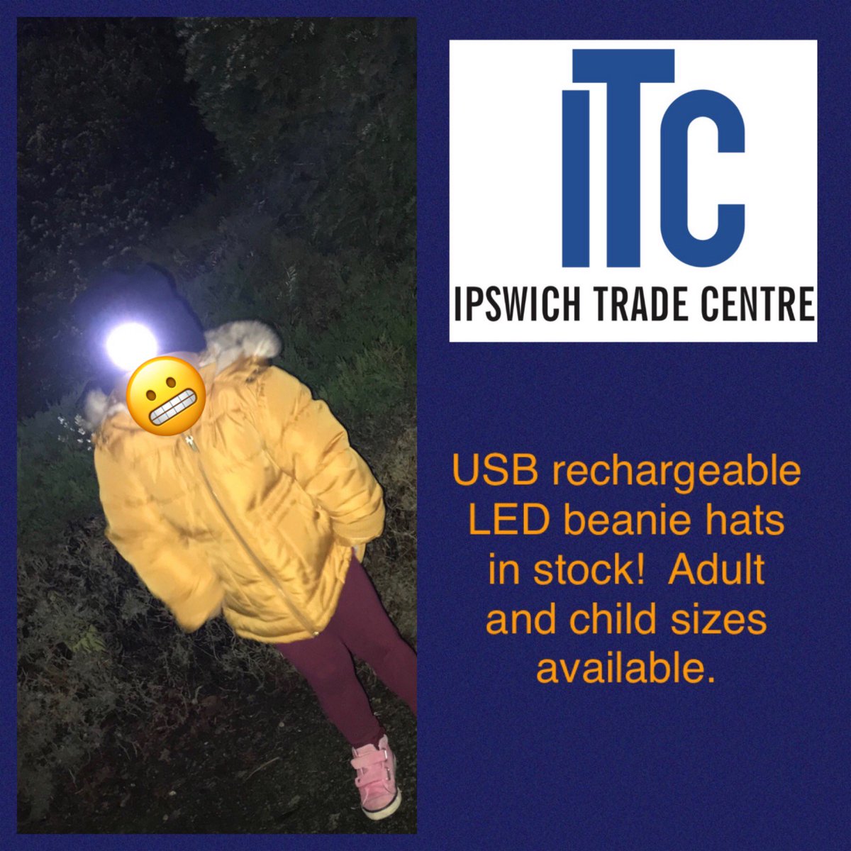 Great feedback from our customer ! 
“These LED wooly hats are awsome, can I order some for my other 2 kids, me and my wife” 😊 

⚠️Health and safety doesn’t finish when you leave work! Keep your family safe⚠️
Call ITC 01473898111 to order yours! 
#healthandsafety