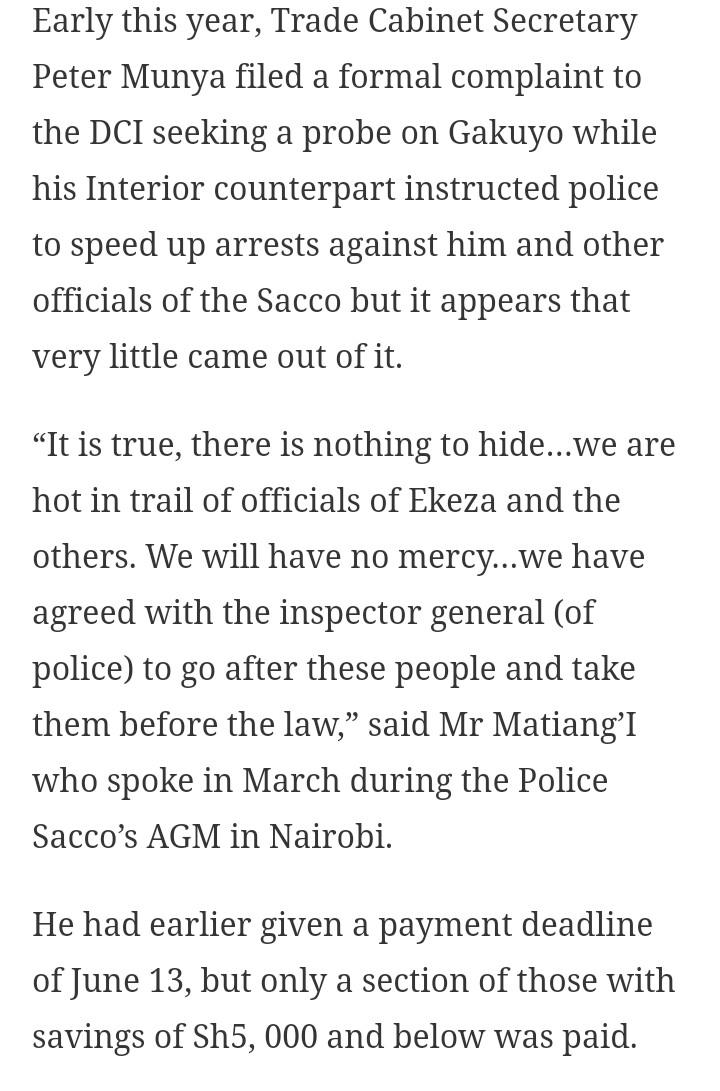 EkezaVictims's tweet photo. Only that we feel the process is taking so long. 
For some months now, we have been told that the @DCI_Kenya Have already done their work and waiting for directions from the office of the @ODPP_KE,
Just hopping it will happen soon. https://t.co/UMLMjDVJ9o