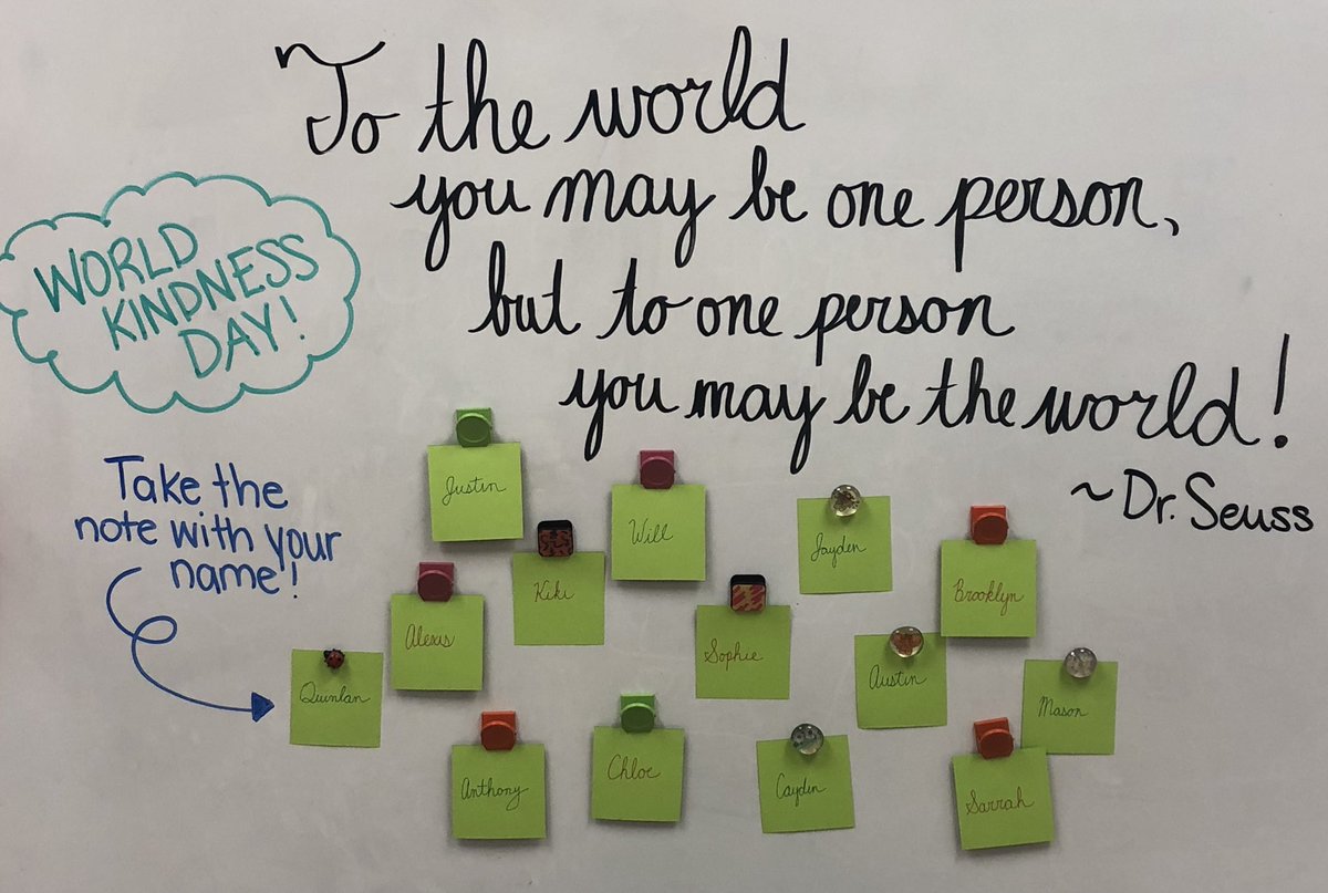 Happy #WorldKindnessDay2019! ❤️