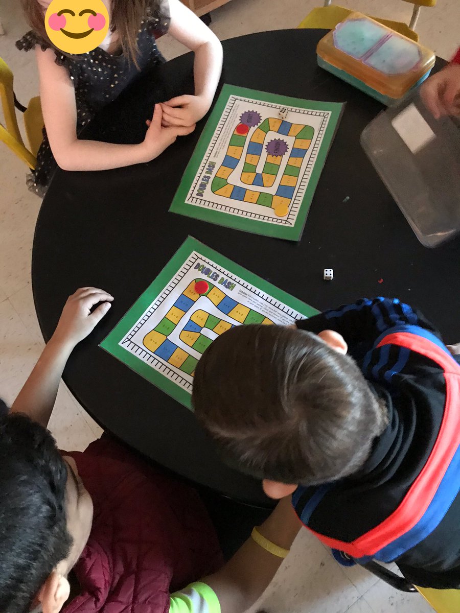 KarlyPedersen3's tweet photo. “Doubles Dash” in math. We’re going to be pros at doubles facts 🌟 https://t.co/8S6gCTTIJF