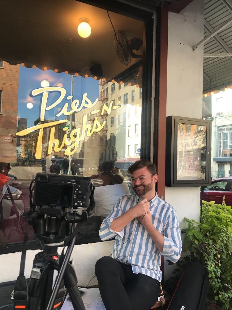 MASCLab's tweet photo. Some of our #MASCLab members playing with #video equipment, as they are in the stages of creating a #mutimodal video about the disparity between gender + chef roles in the food industry. Goal ➡️Awareness of this topic + to celebrate their achievements! #TCWay https://t.co/I5CYGq54hO