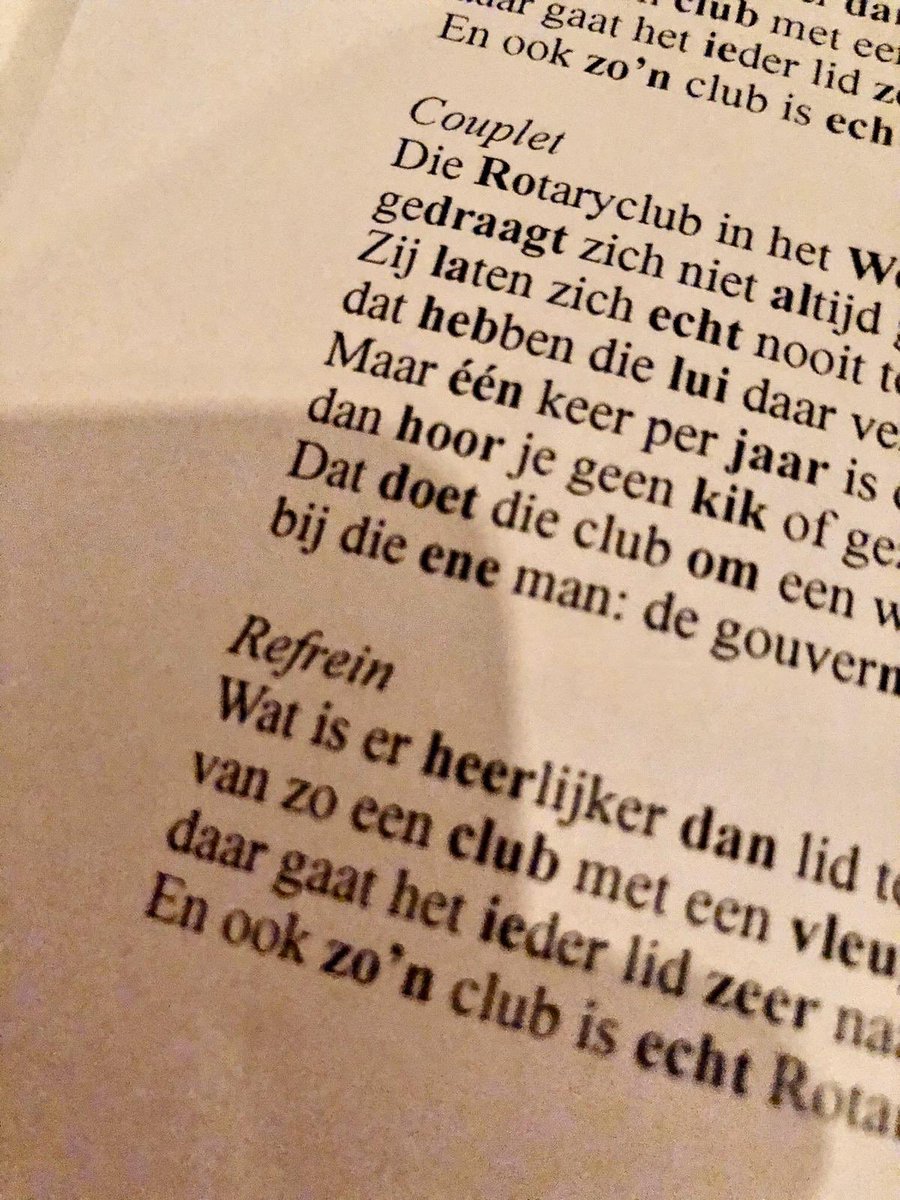 Prima verhaal van gouverneur Josje Bootsma. Ze pleit voor verjonging van Rotary clubs. En verder wordt het tijd voor gender neutrale teksten.