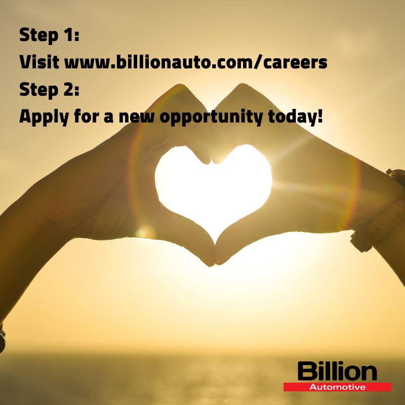 November 13th is WORLD KINDNESS DAY!

How to be kind to yourself?  Visit billionauto.com/careers

How to be kind to others?  Share that link with them! 😀

#WKD #WorldKindnessDay #Careers #BillionReasonsWhy