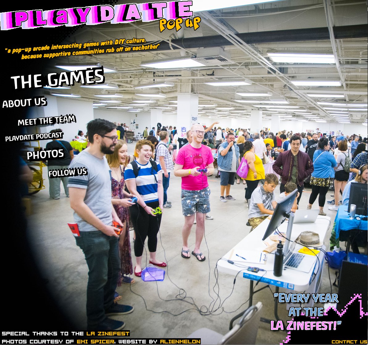 alienmelon's tweet photo. yay! here's the brand new website for...
🎉Playdate Pop Up!🎉
👉 https://t.co/CvGE7ara67
featuring beautiful photography from @uglymachine
there's also a cute photo gallery with photos from past events! https://t.co/V6iMnXTC2g