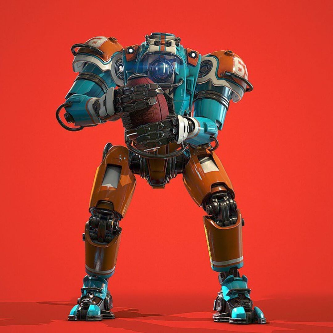 ArgendaArt's tweet photo. National Mech League

By: Kyle Moody &amp; Jake Woodruff 
#3d #cyberpunk #characterdesign #future #scifi https://t.co/iKjxKUVYyC
