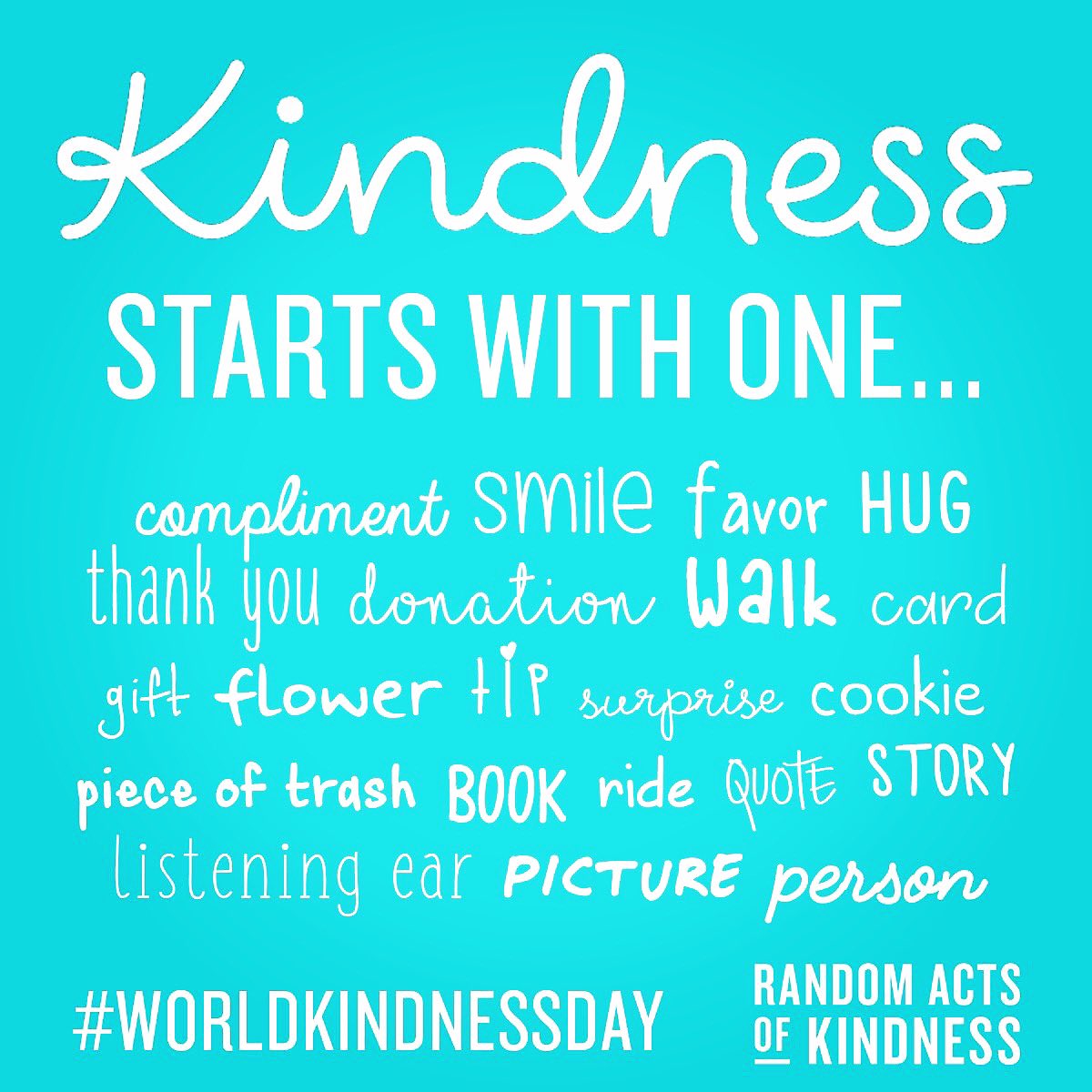 #WorkdKindnessDay #100PeopleWhoCare #HuronCounty