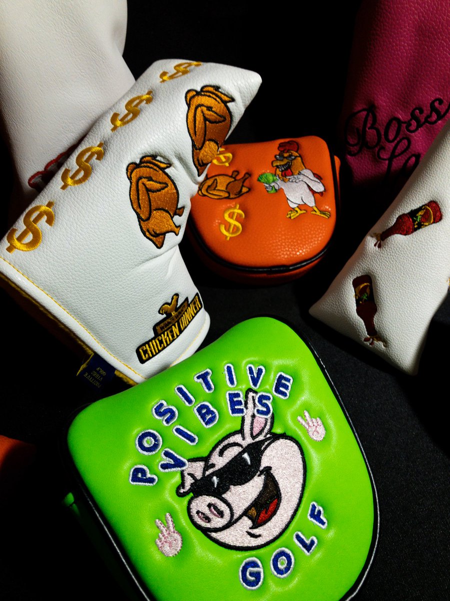 PVibesGolf's tweet photo. Looking for the perfect stocking filler? ๐๐๐
.
We got you covered ๐โ๐ฝ๐ท
.
.
.
.
#xmasgiftideas #puttercovers #headcovers #golfproducts #positivevibesgolf https://t.co/mn02ZT9LiH
