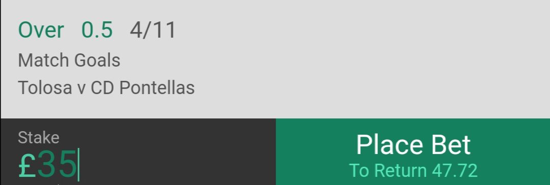 InplaysGo's tweet image. Bet 2

£35 returns £47.72

#bettingtips #bettingexpert #tipster