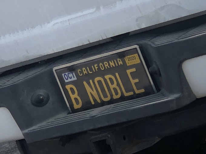 The license plate if the vehicle driving next to me, great statement license plate lol https://t.co/<a href="/tag/kisses"class="tags"><span>#kisses</span></a><a href="/tag/happymonday"class="tags"><span>#happymonday</span></a>