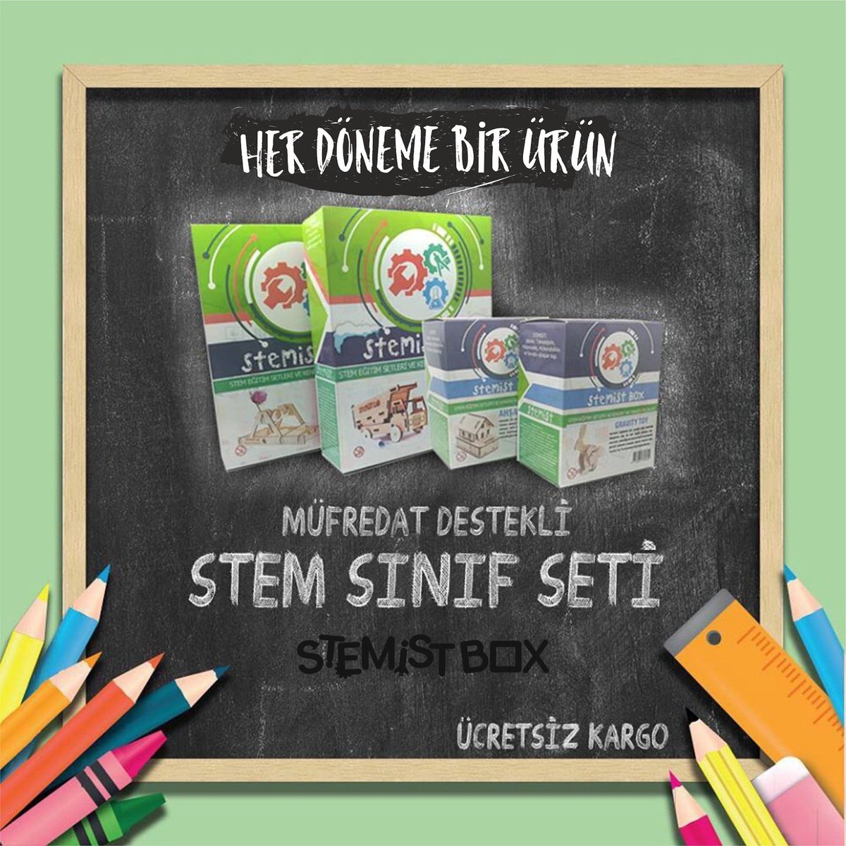 stemistlab's tweet photo. Sınıf bazlı STEM eğitim setleri ve kendin yap Maker ürünlerimiz için https://t.co/eCZQwv3chE inceleyebilirsiniz. Okullara özel indirimler ve iş birlikleri için iletişim kanallarımızı kullanmaktan çekinmeyiniz.
#stemist #stemistlab #stemistbox #yerliürün #stemseti #makerkiti #DıY https://t.co/lHUXZfejnv