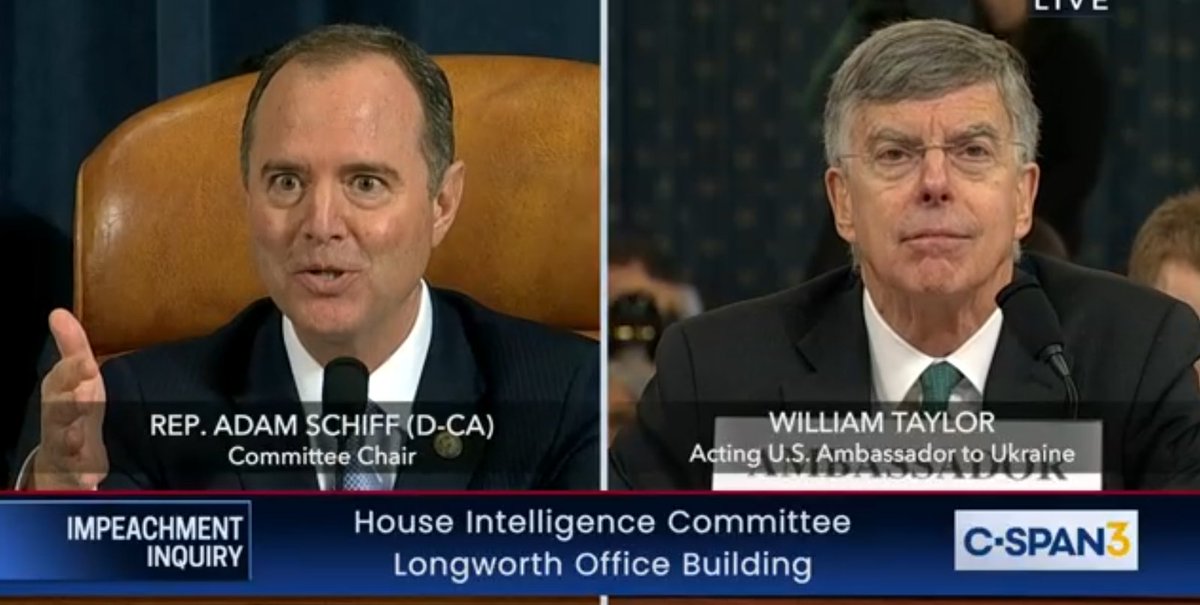 When Schiff is looking bright and perky, things are dangerous for treasonweasels. Just throwing that out there.