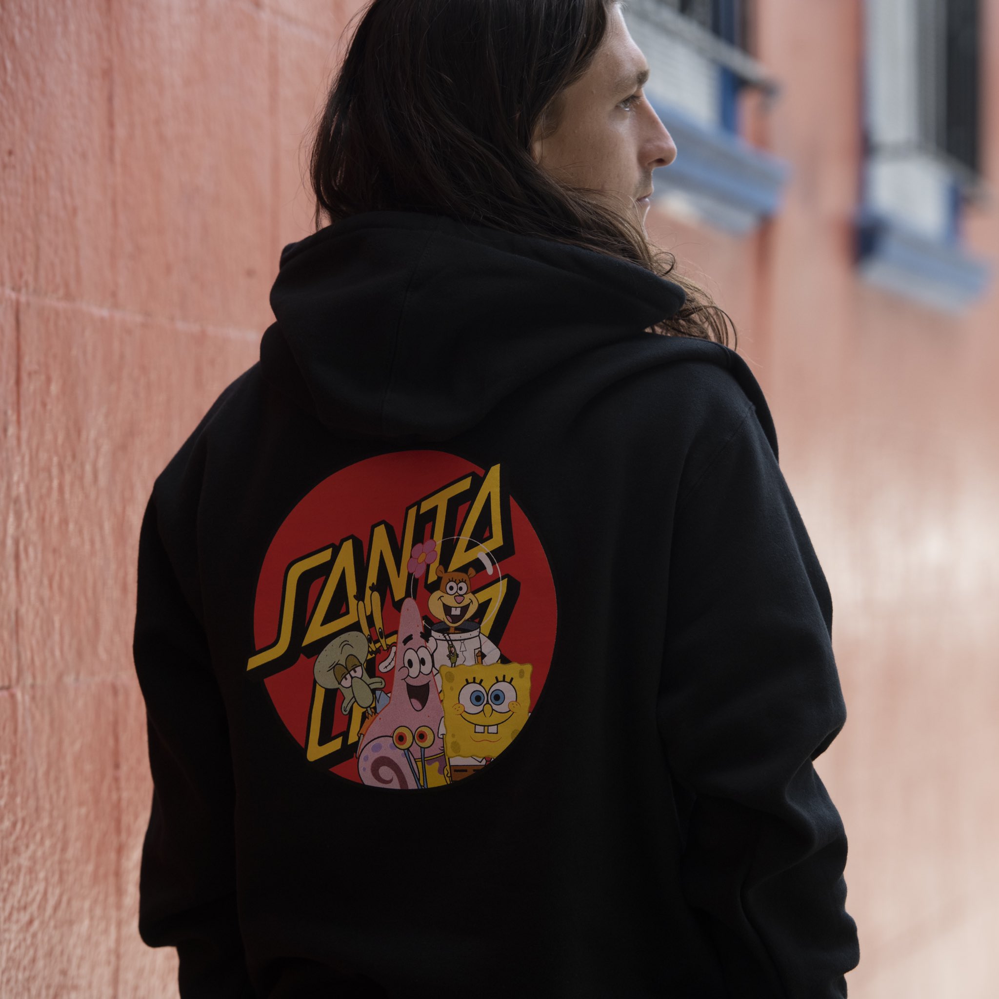 Santa cruz cheap spongebob hoodie
