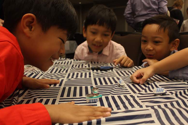 puebloscience's tweet photo. One week ago, we had the most AMAZING #Brunch with 150 lovely kids and adults at the @ICTorontoCentre for our annual #GoodMorningScience fundraiser. We are grateful to our volunteers and sponsors, and all those who chose to spend their Saturday morning with us. #Science4All https://t.co/nRgvDaIgsz