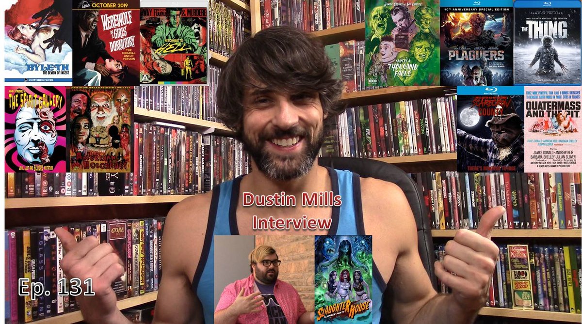 mrparka00's tweet photo. https://t.co/7h41Mnfmd7 #SeverinFilms #ArrowVideo #WildEyeReleasing #ArrowAcademy #SOVHorror #MillCreekEntertainment #ScreamFactory #DustinMills #SlaughterhouseSlumberParty https://t.co/4qynebJJ1f