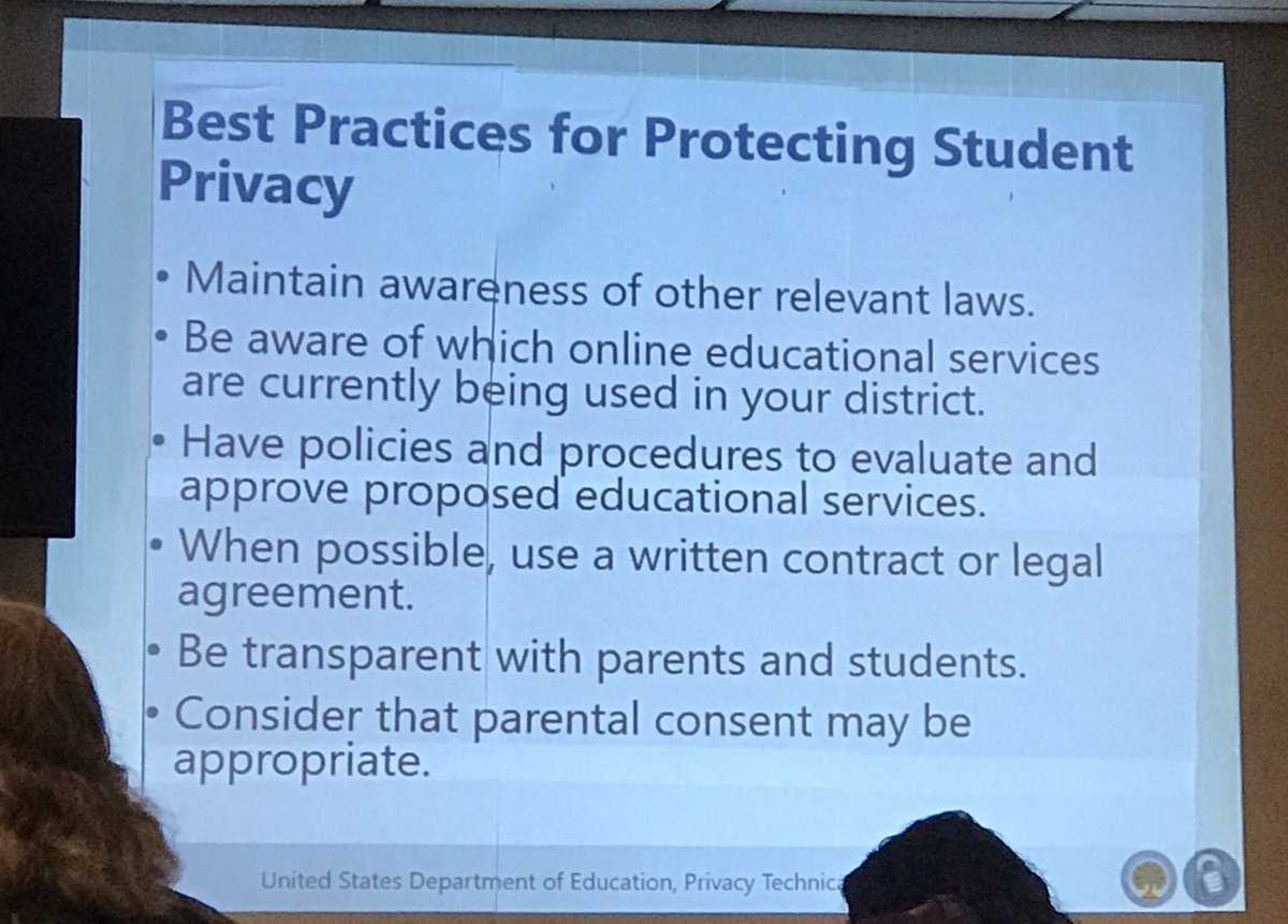 Full day of learning with <a href="/VTAOE_EdTech/">Peter Drescher</a> and Eric from #PrivacyTechnicalAssistanceCenter #bsdlearns #vted
