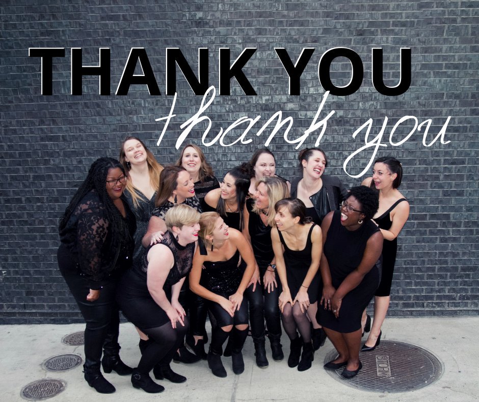 We're OVERWHELMED! A huge thank you to everyone who came to our concert this weekend. We love what we do, but our incredible audience makes it all worthwhile. 

Thanks @VoxPopDC for an awesome opening, and <a href="/clearharmonies/">Clear Harmonies</a> for making us sound our best!