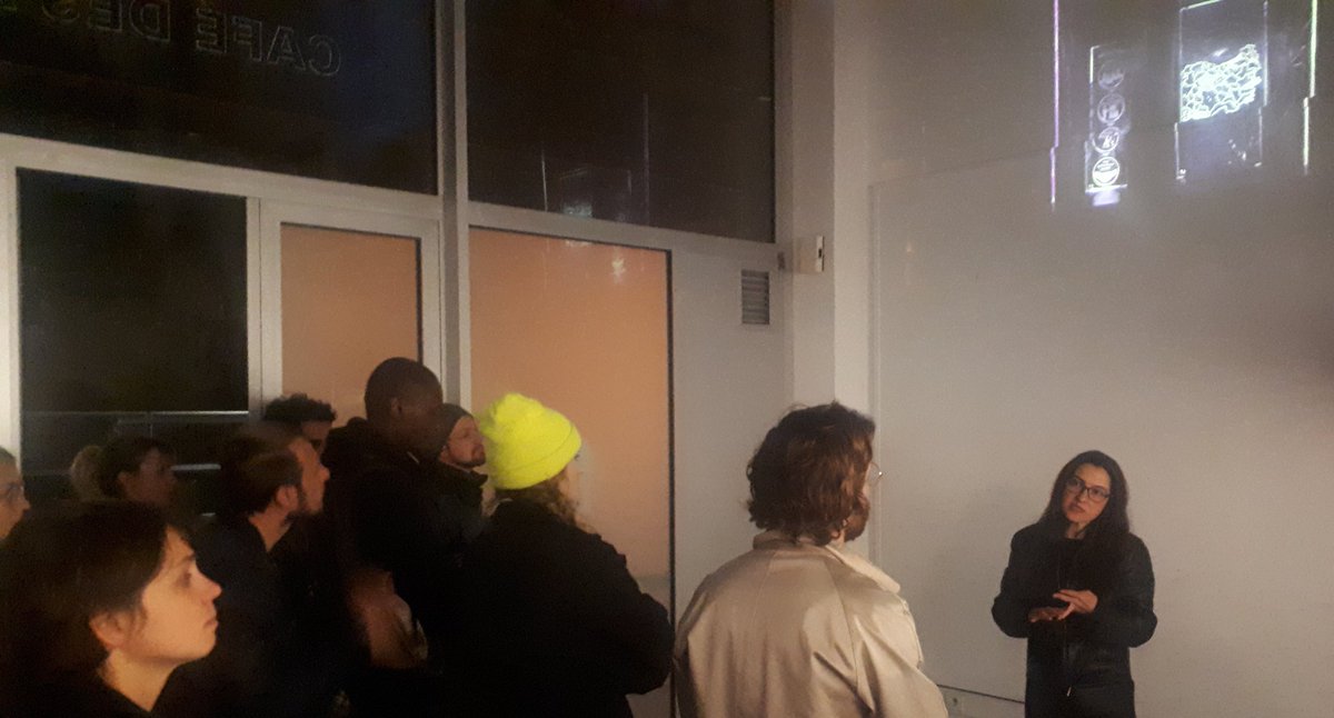 Great audience for the open studio of Turkish artist Didem Yalinay resident at <a href="/citedesarts/">Cité internationale des arts</a> and @lecubetwit thanks to the support of <a href="/bemobile_ct/">Be Mobile-Create Together!</a> 
Cc <a href="/ifturquie/">Institut français de Turquie</a> <a href="/iksv_istanbul/">İstanbul Kültür Sanat Vakfı</a>
