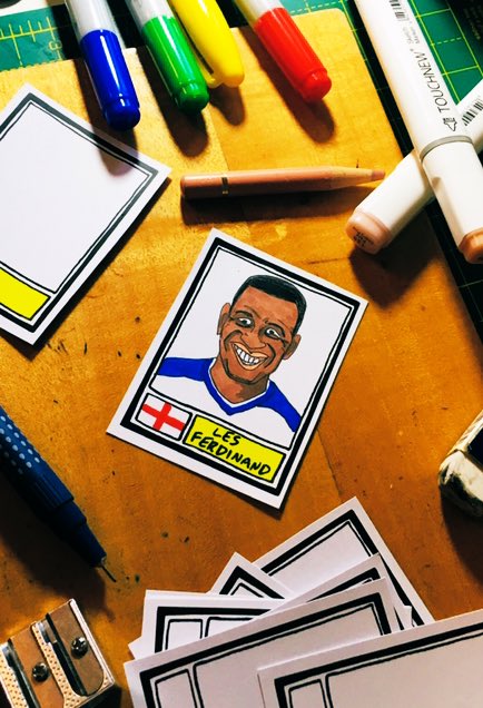 Okay QPR, we are drawing you, and it’s not going to be good 36 awful, awful drawings of various Rangers icons coming up. Of course we started with Les Ferdinand, and of course it looks nothing like him.SUGGESTIONS needed RTs help spread the pain 