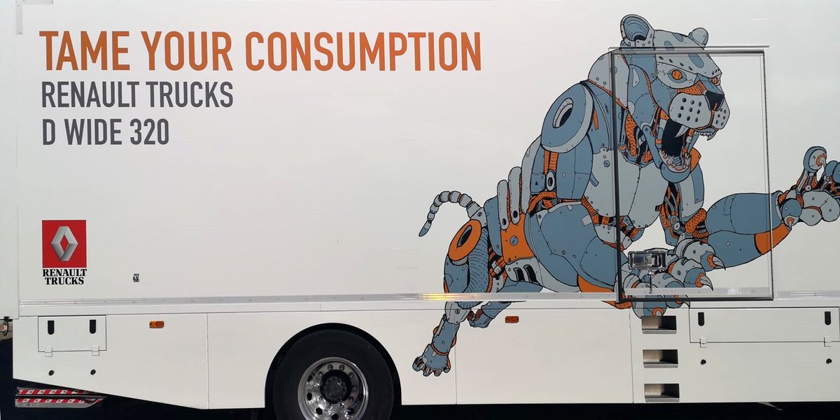 Transporte3's tweet photo. Hoy hemos conocido de cerca este camión de la Gama D WIDE de @RenaultTrucksEs, equipado con el motor DTI 8 de 320 CV.

📝 Muy pronto os contamos cómo ha respondido este profesional de la distribución en https://t.co/YSbvkIiGwS https://t.co/RAJStPMjU8