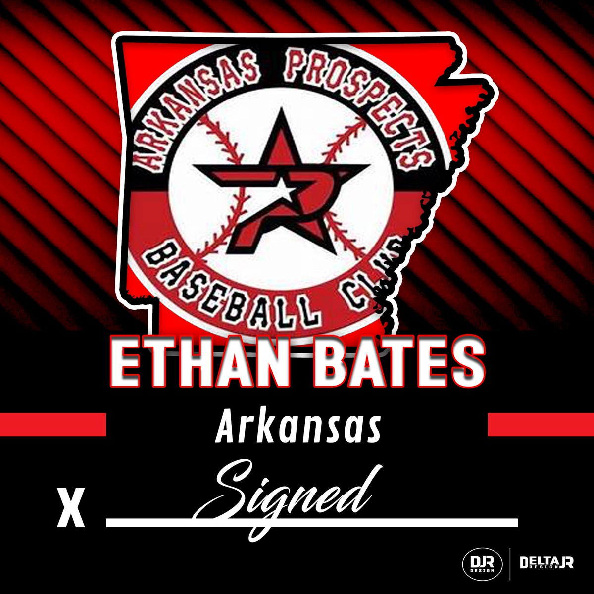 Best kept secret in Arkansas will soon be a household name as @ethan_bates3 inks w/ @RazorbackBSB!! Best pure hitter in the state had big hits for the Prospects!! Could be a two-way guy out of the bullpen as well!! Congrats E!! @arprospectcoach @ArRecruitingGuy @RyanFolkes