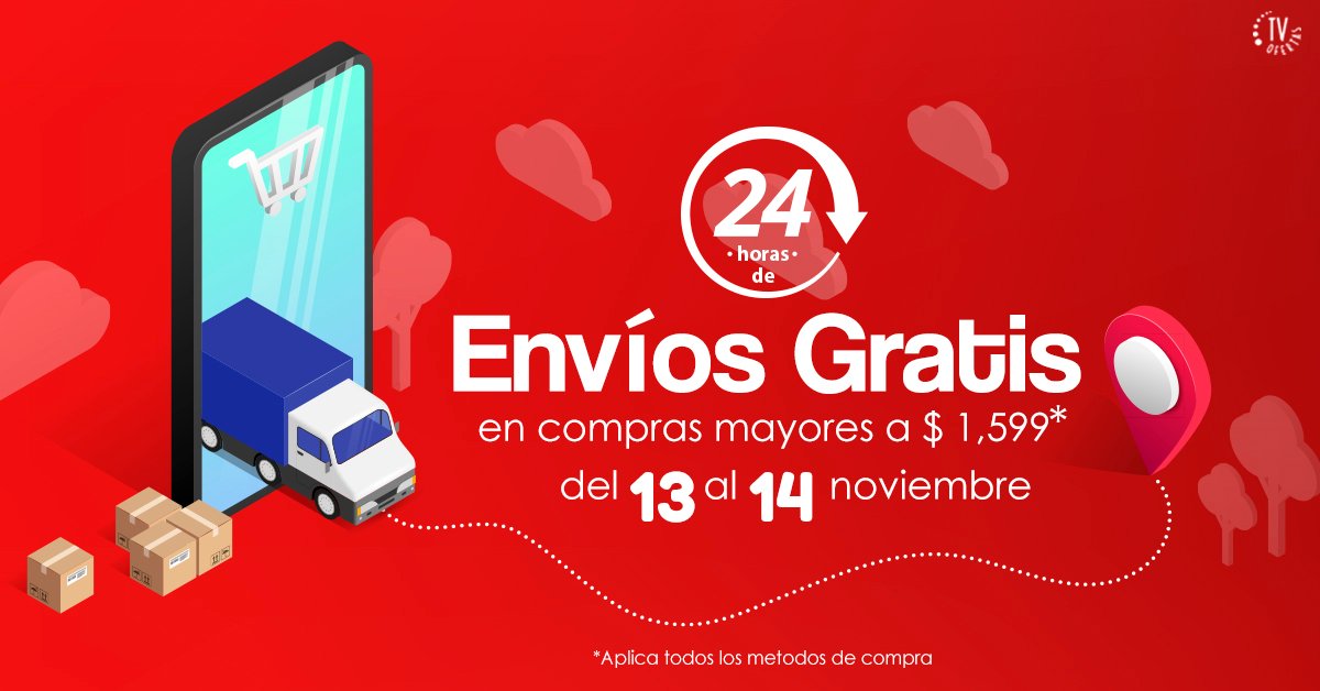 tvofertasmex's tweet photo. 🎉❤️ ¡YA LLEGARON LAS MEJORES OFERTAS! 🎉❤️

Aprovecha ahora mismo y adquiere tus productos favoritos ¡AHORA MISMO! 😱 A partir de $1,599, el gasto de envío corre por nuestra cuenta 😉 Y lo mejor es que contamos con envíos a toda la República Mexicana 🤩 #FelizMiercoles https://t.co/2s82LUZtAU