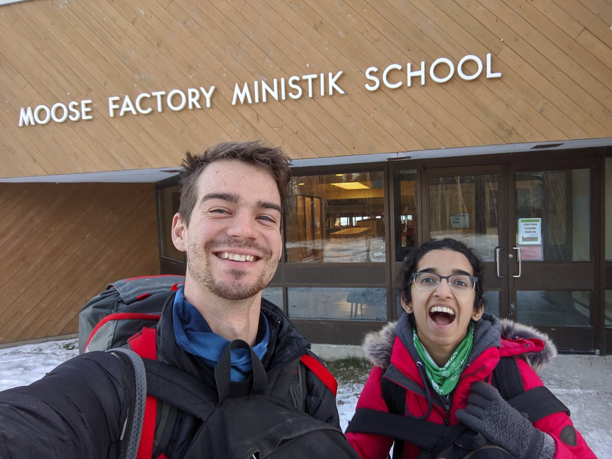 ActuaCanada's tweet photo. Thank you to the Moose Factory Ministik School for kicking off our week #STEM style! The #MakerMobile is now on its way to Attawapiskat so stay tuned 👀
Thank you @ToyotaCanada for powering this tour and allowing us to reach youth in remote communities! 🚐💨 #GoWhereKidsAre https://t.co/4DTv1QKHhj