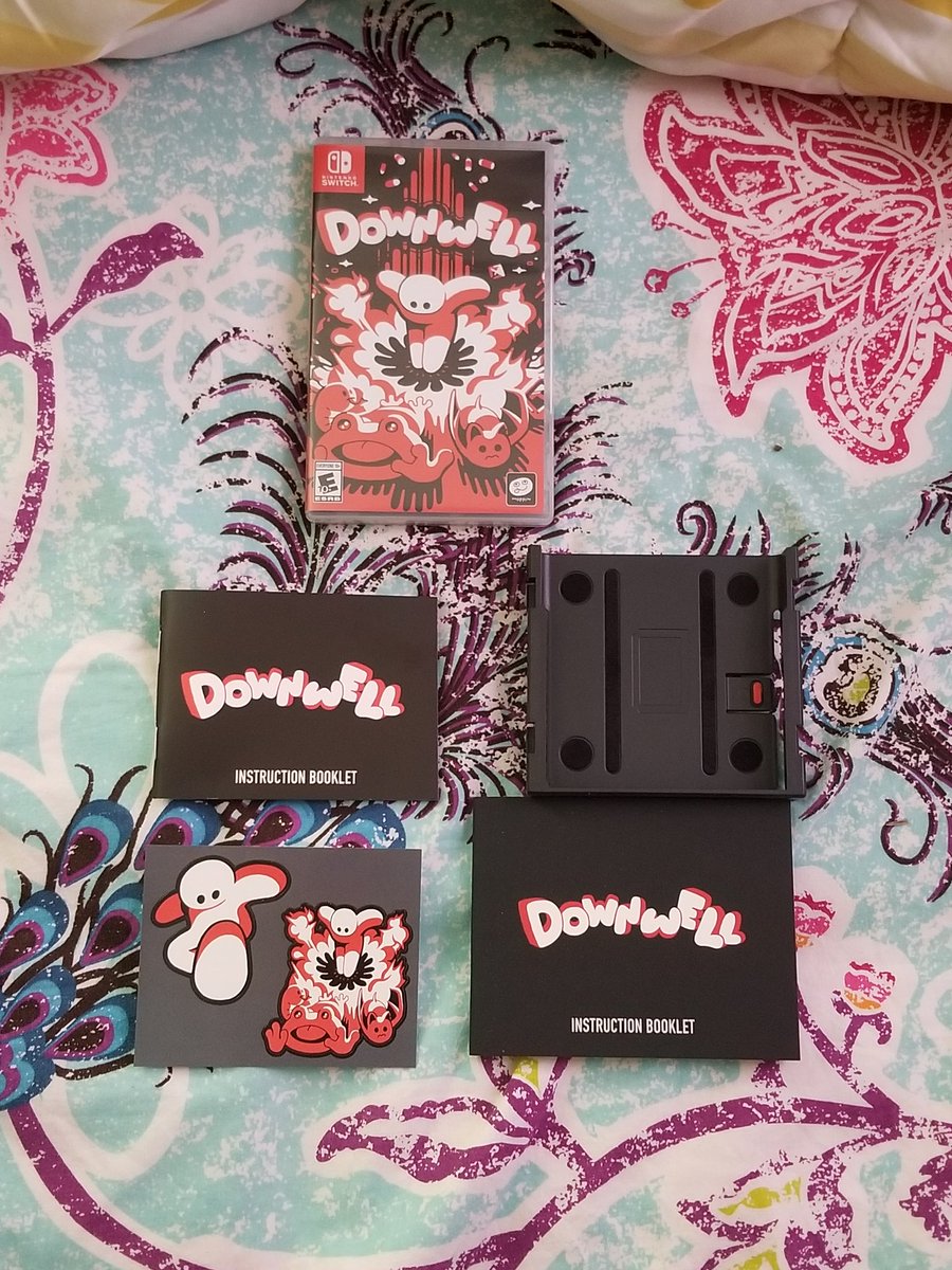DragonMstrAlex's tweet photo. Just received! Downwell from @specialreserves @devolverdigital and Kill La Kill IF from @PQubeGames games! This makes Switch releases 191and 192 respectively. Thank you @shop4megastore and @specialreserves! #SwitchLewds #SwitchCorps #Switchvember https://t.co/eXB6CHmkhh