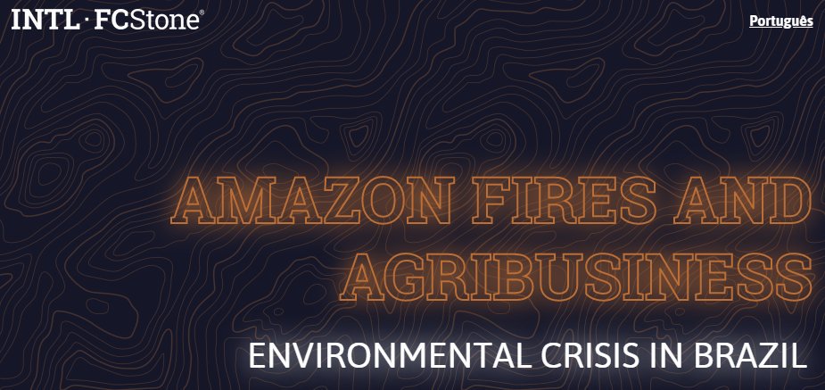 INTL FCStone MI team developed a wonderful material about the recent fires in the Amazon forest, analyzing the impacts on the economy (specially agribusiness). You can download the EN version for free in the following link: 
 shorturl.at/cfBGY

#OATT