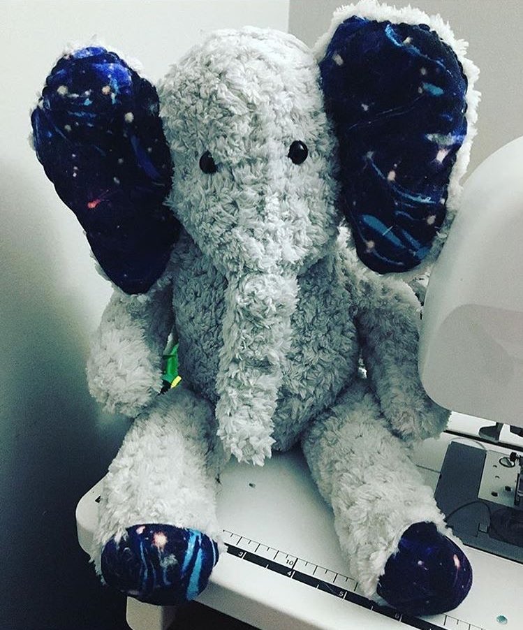 Sensorypets's tweet image. Each Sensory Pet is handmade to be suited to the needs of their new owner. What can we create for you today? 
#elephantplush #weightedanimal
