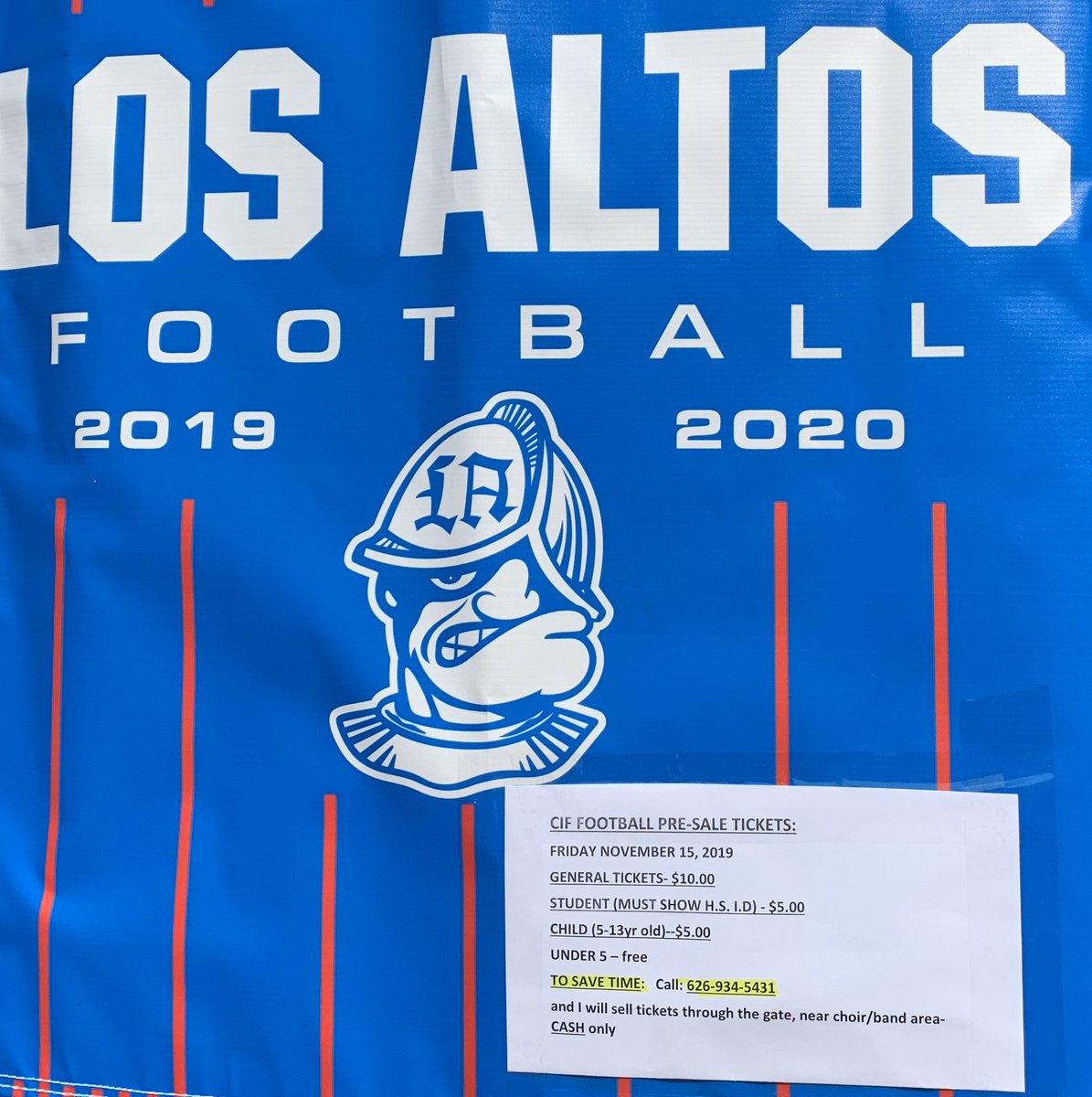 Pre-Sale Tickets are available in the ASB Office