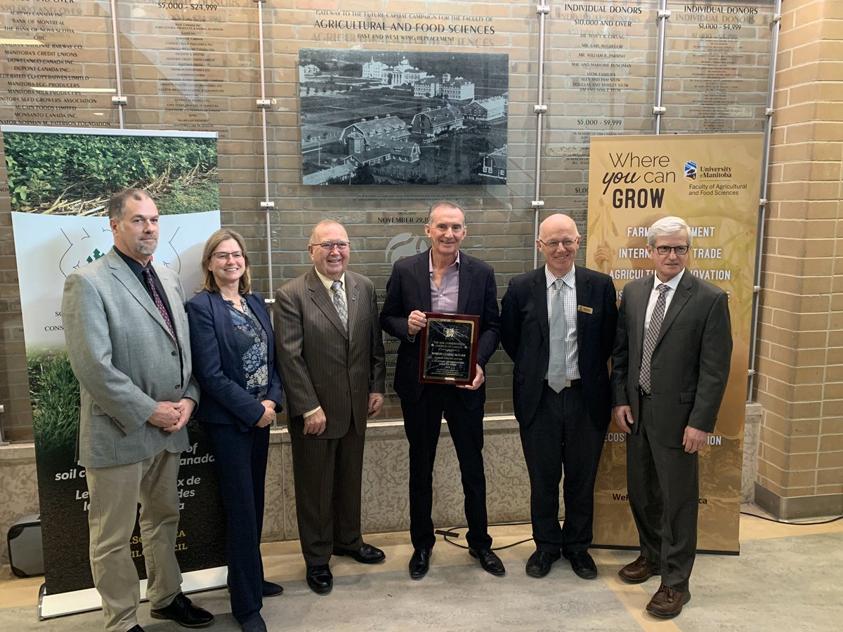MBsoilsleuth's tweet photo. Congratulations to Bob McNabb on his induction into the Canadian Conservation Hall of Fame!!! https://t.co/n4H6wCBCJQ