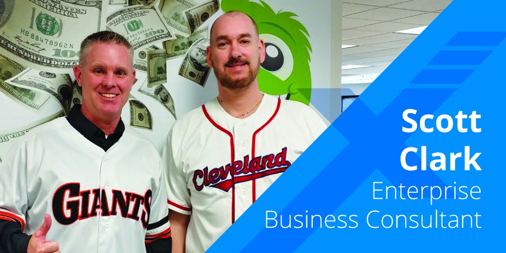 TPxComm's tweet photo. Scott Clark (left), Enterprise Business Consultant, loves his bosses he’s had in his 15 years at TPx. “My general manager and sales manager are phenomenal. They allow me to be a top performer.”

Join our sales team today! Learn more: https://t.co/nveNfOU9Lh #WeAreTPxComm https://t.co/Pjk2YWTktt