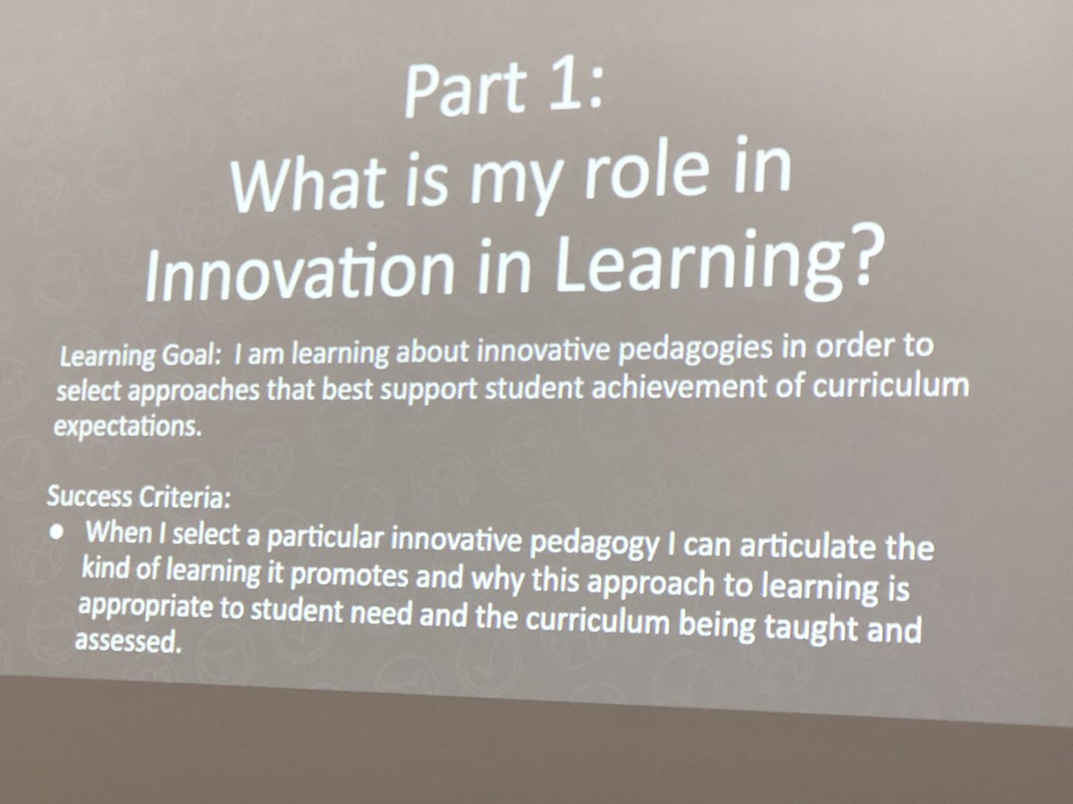 nottenloretta's tweet image. Two sessions this afternoon help us to support couple of our key priorities: 1) Well-being rooted in strong student attendance and 2) Innovative Pedagogies @WCDSBNewswire #SuccessForEach #WCDSBInnovates